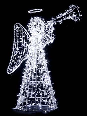 Vianočný svetelný anjel 2100mm OAS-L