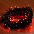 Vianočná svetelná LED girlanda 20000 mm 180 LED červená RA380R