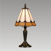 PREZENT TIFFANY 91, stolná vitrážová lampa