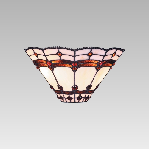 PREZENT TIFFANY 155, nástenná vitrážová lampa