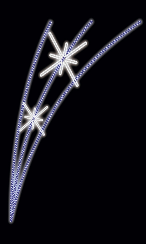 Vianočný svetelný motív Konzolový D152-K