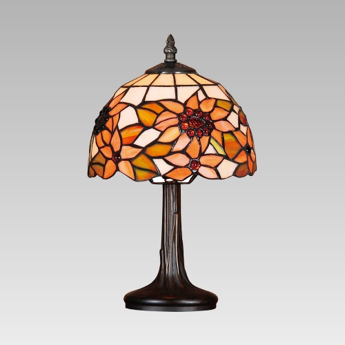 PREZENT TIFFANY 88, stolná vitrážová lampa