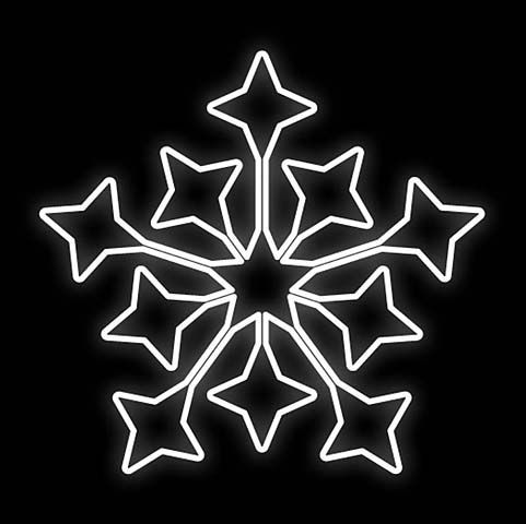 Vianočná svetelná hviezda Závesná 1020mm D403A-Z