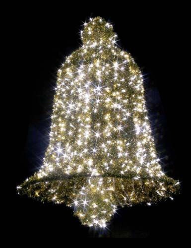 Vianočný svetelný zvonček 1300mm OZV-L