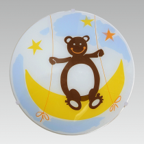 PREZENT BEAR 1367 F, detské stropné svietidlo