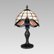 PREZENT TIFFANY 147, stolná vitrážová lampa