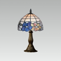 PREZENT TIFFANY 107, stolná vitrážová lampa