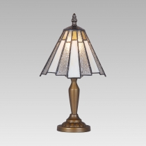 PREZENT TIFFANY 219, stolná vitrážová lampa